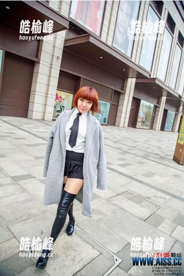 AISS爱丝(黄金版) - 划破空气的青春：索菲滑板少女写真图集大曝光