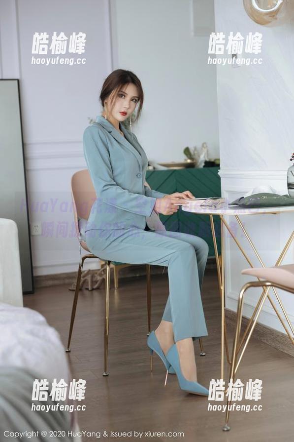 HuaYang花漾-Angela小热巴 HuaYang花漾 - 空姐Angela小热巴,瞬间撩动你的心,原图收藏必备!