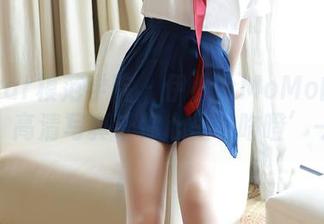 MFStar模范学院 - 伊小七MoMo的红裙心机：高清写真让你心里‘咯噔’一下！