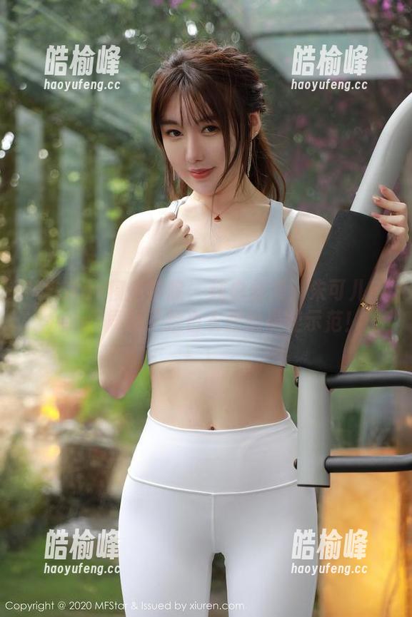 MFStar模范学院 - 纯白合集：朱可儿Flower展现了捡白衣服的最佳示范！