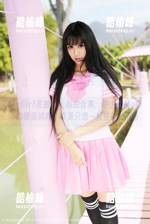 MyGirl美媛馆 - 私拍合集：伊小七MoMo的眼镜瞬间，真是只想一直停留的画面