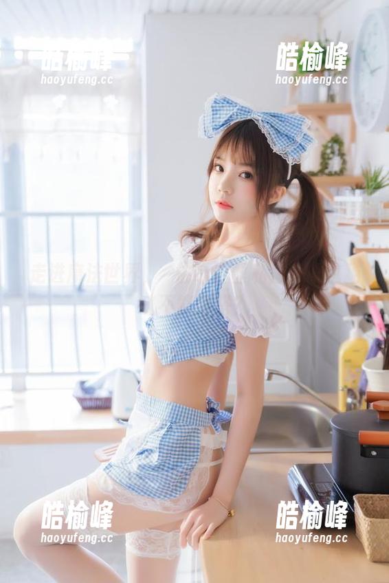 桜桃喵 走进魔法世界,桜桃喵白丝私拍,谁说猫咪不能穿搭?